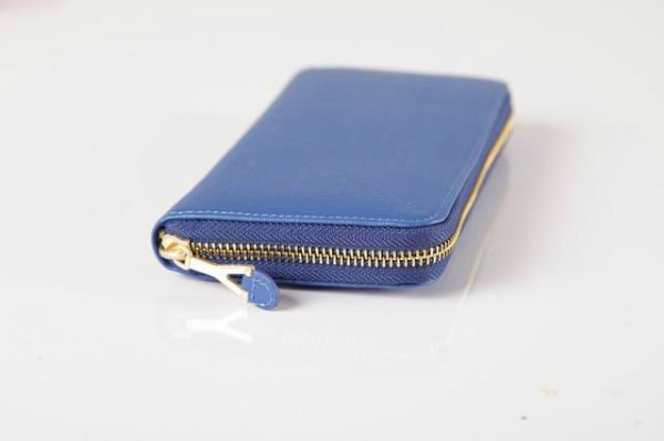 YSL zippy wallet 241153 blue